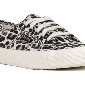 Superga  Light Leopard Print Sneakers- Size 38 (women's 7.5)